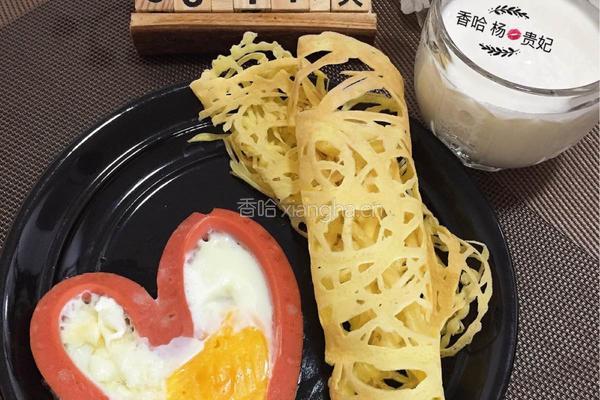 鸟巢鸡蛋饼 火腿煎蛋的做法图解12