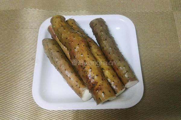 玫瑰馅山药糕的做法图解1