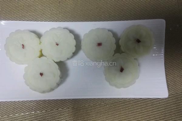 玫瑰馅山药糕的做法图解12