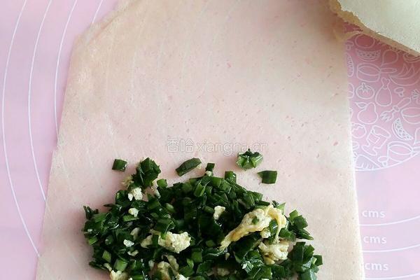 香煎韭菜鸡蛋饼的做法图解7