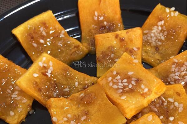 糖桂花烤南瓜的做法图解1