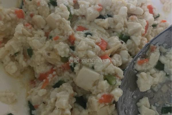 豆腐锅贴的做法图解2