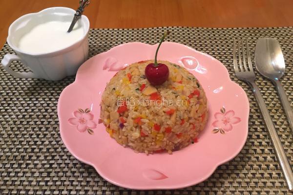 炒饭的做法图解5