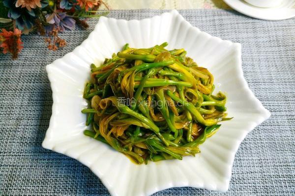 素炒黄花菜的做法图解6