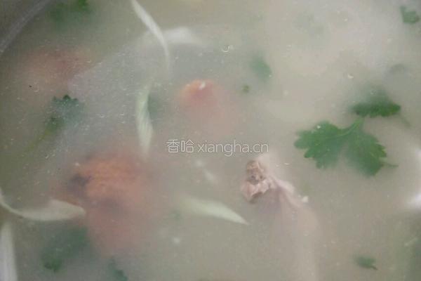 山药鸭架汤的做法图解8