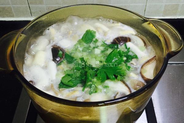 杂菇鱿鱼排骨粥的做法图解10