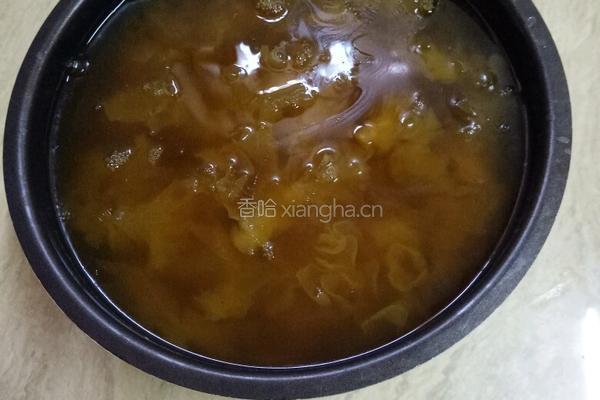 银耳南瓜汤的做法图解7