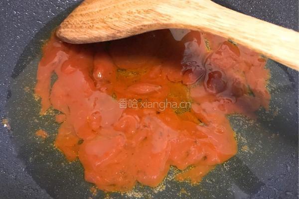 披萨酱炒花椰菜的做法图解3
