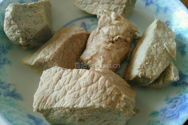 自制猪肉松的做法图解3