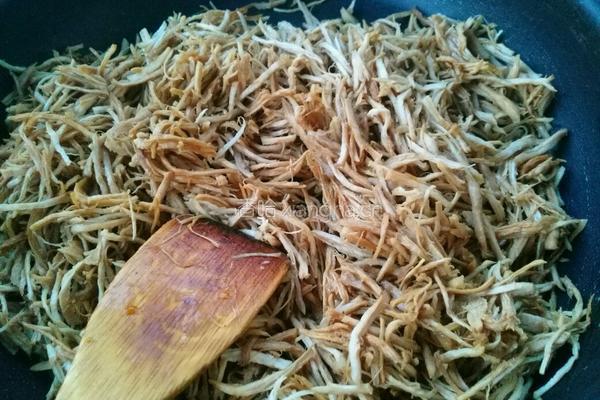 自制猪肉松的做法图解6