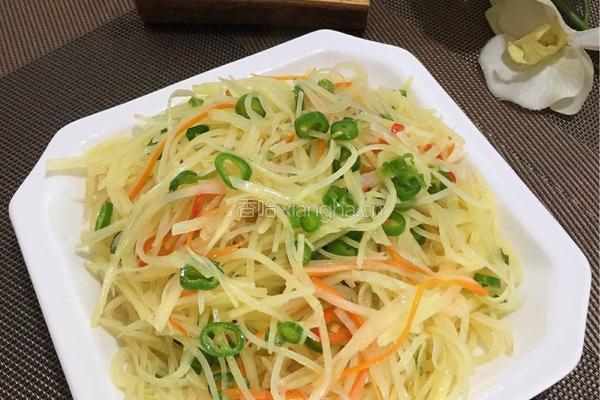 家常土豆丝的做法图解12