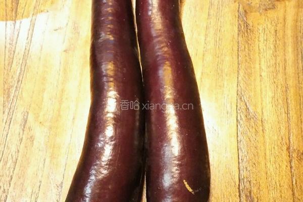 热炝茄子的做法图解1