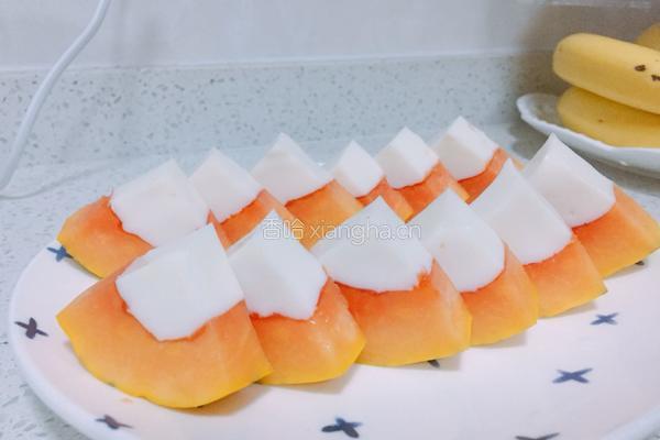 木瓜椰奶冻