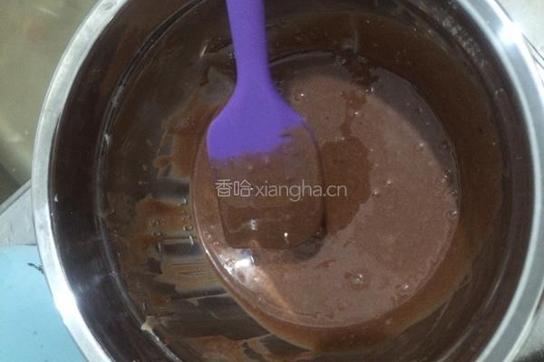 蔓越莓可可玛芬的做法图解3