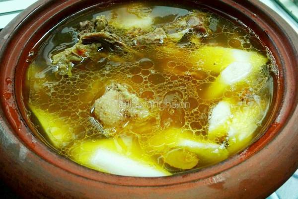 水鸭淮山药煲的做法图解6