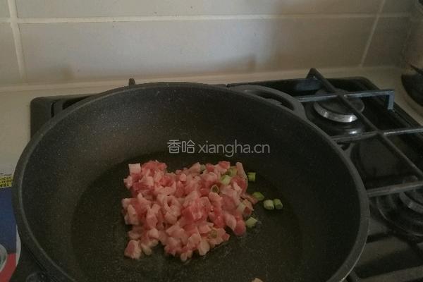 五花肉炒紫豇豆的做法图解5
