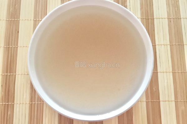 椰汁芒果红豆西米露的做法图解7