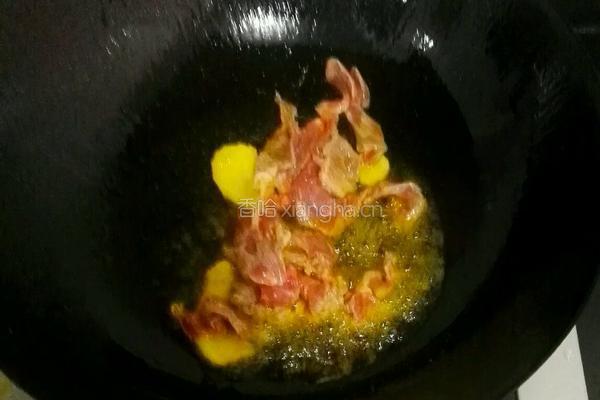 芦笋炒肉的做法图解4