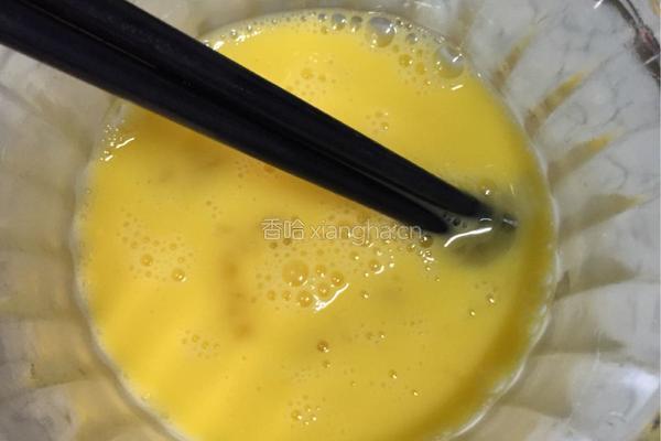 鸡蛋炸香其酱的做法图解3