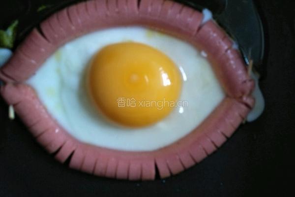 大红唇煎蛋的做法图解6