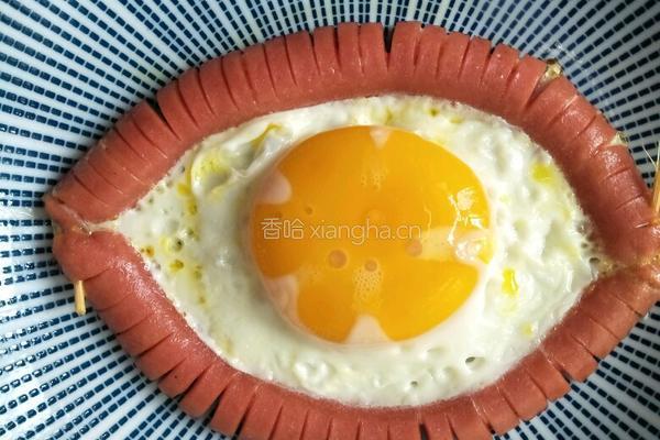 大红唇煎蛋的做法图解7
