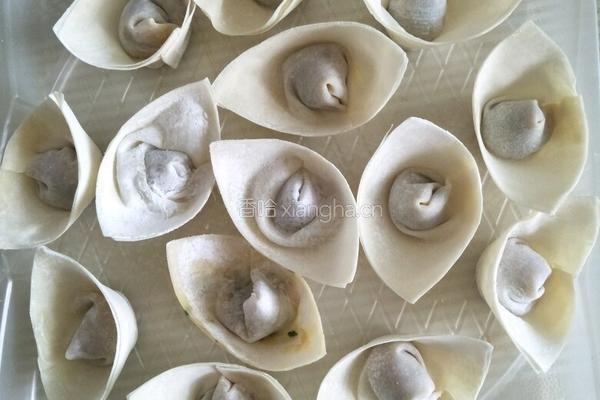 鸡肉馅大馄饨的做法图解5
