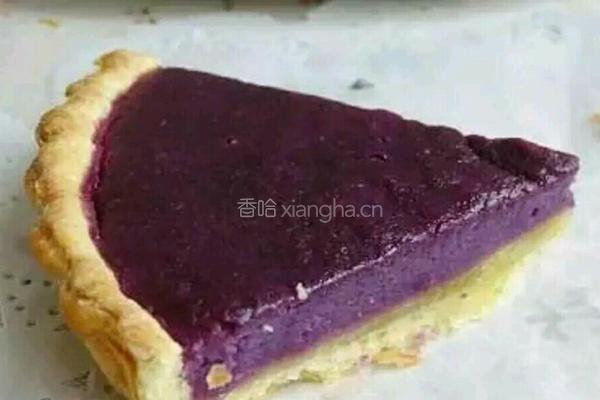 好吃美味的紫薯派的做法图解6