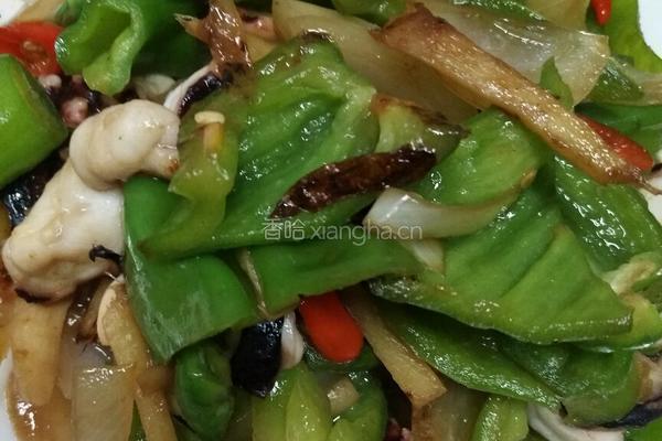 爆炒章鱼足