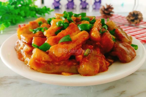 家常烧茄条的做法图解8