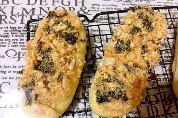 海苔肉松面包的做法图解22