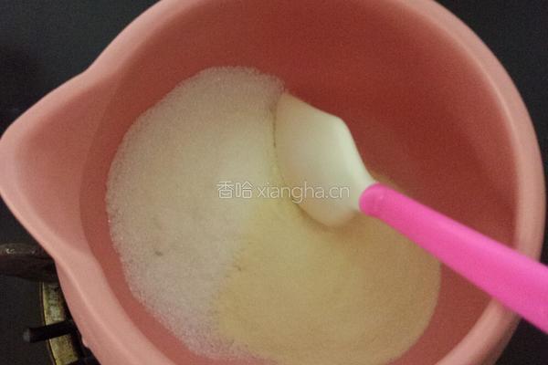 椰蓉雪花糕的做法图解2