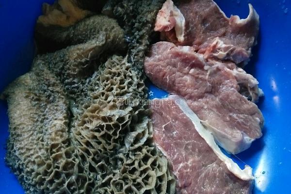 番茄牛肚牛肉的做法图解1