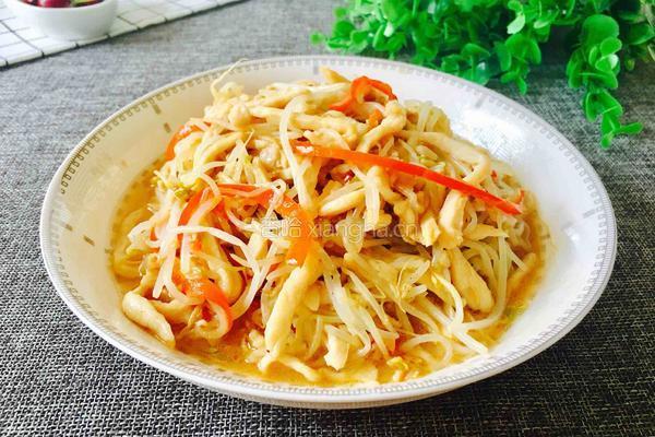 银芽鸡丝的做法图解15