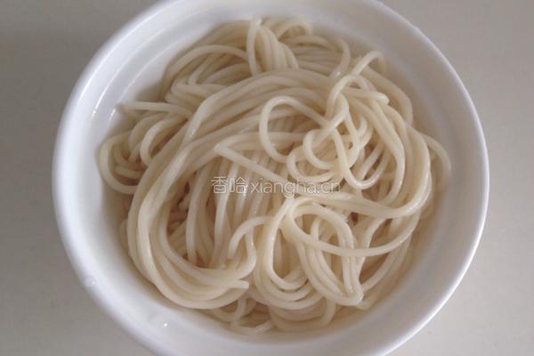 花菇牛肉拌面的做法图解11