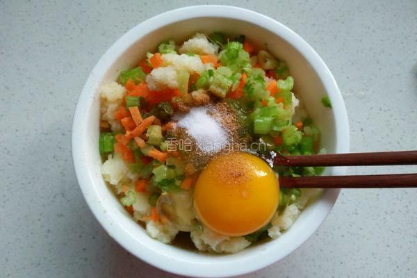 田园土豆饼的做法图解5