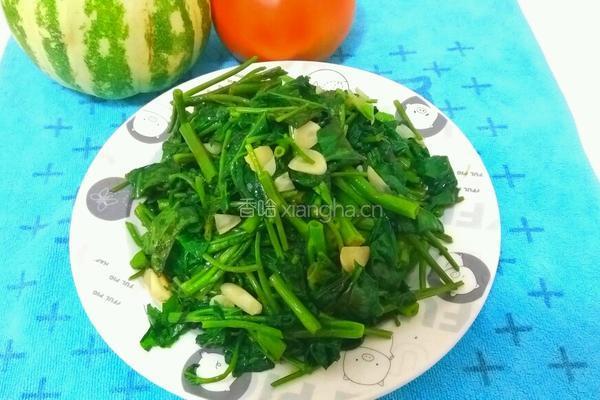 蒜蓉空心菜的做法图解8