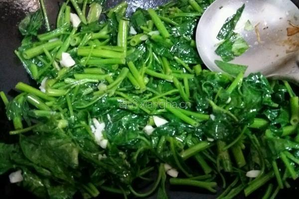 蒜蓉空心菜的做法图解7