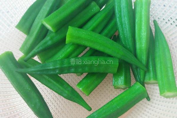 家常盐水秋葵的做法图解7