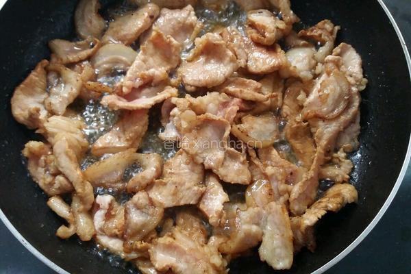 家常辣椒炒肉的做法图解8