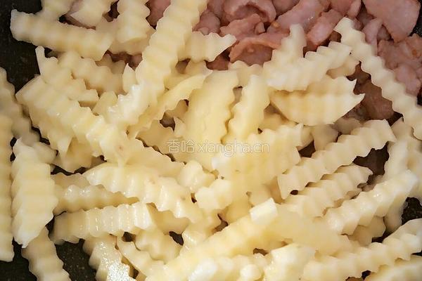 瘦肉炒土豆的做法图解6