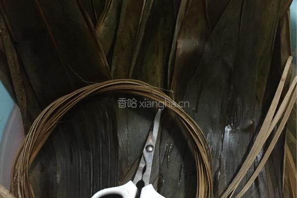 西米红豆棕子的做法图解3