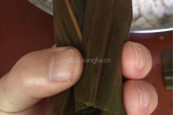 西米红豆棕子的做法图解7