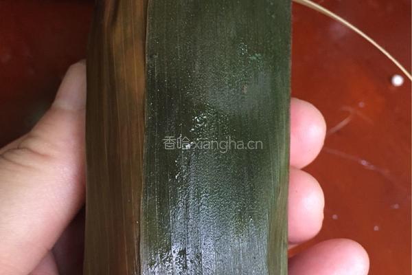 西米红豆棕子的做法图解8