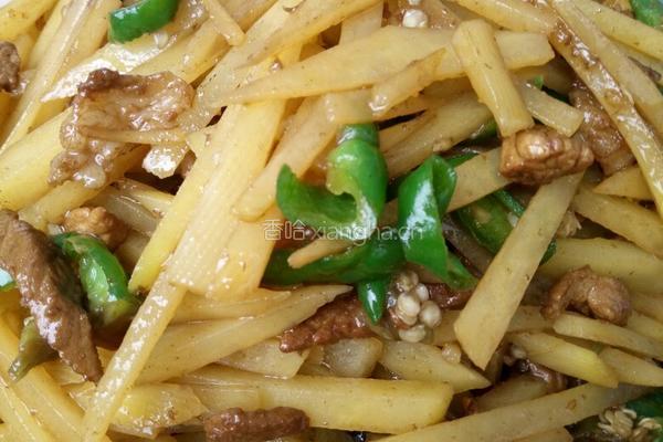 青椒土豆丝