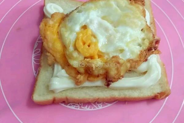 简易火腿三明治的做法图解3