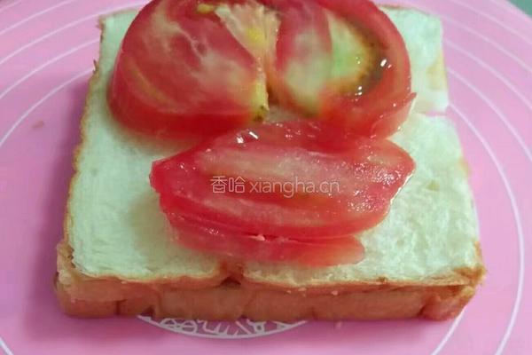 简易火腿三明治的做法图解4