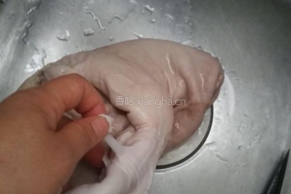 清洗猪肚的做法图解8