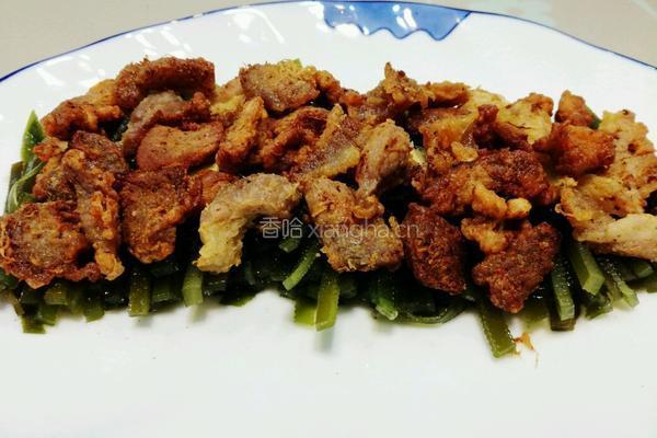 四川酥肉蒸海带的做法图解5