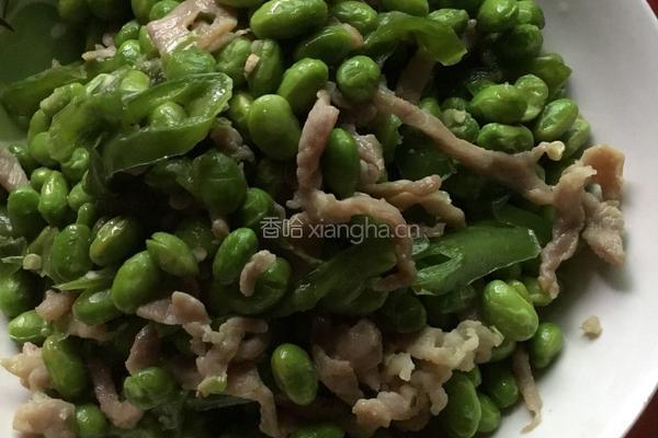 毛豆肉丝的做法图解10
