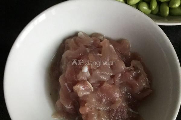 毛豆肉丝的做法图解3